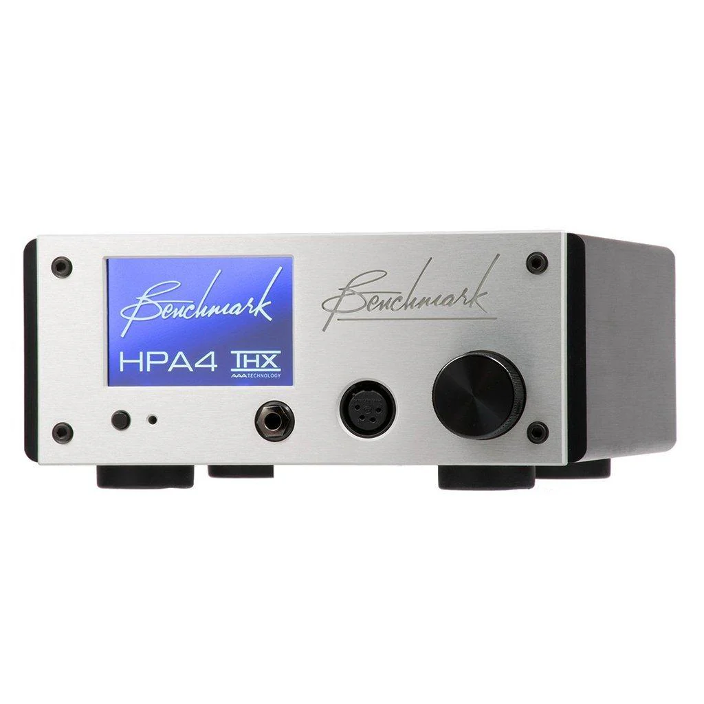Benchmark HPA4 Desktop Headphone Amplifier (SILVER) - Image 4