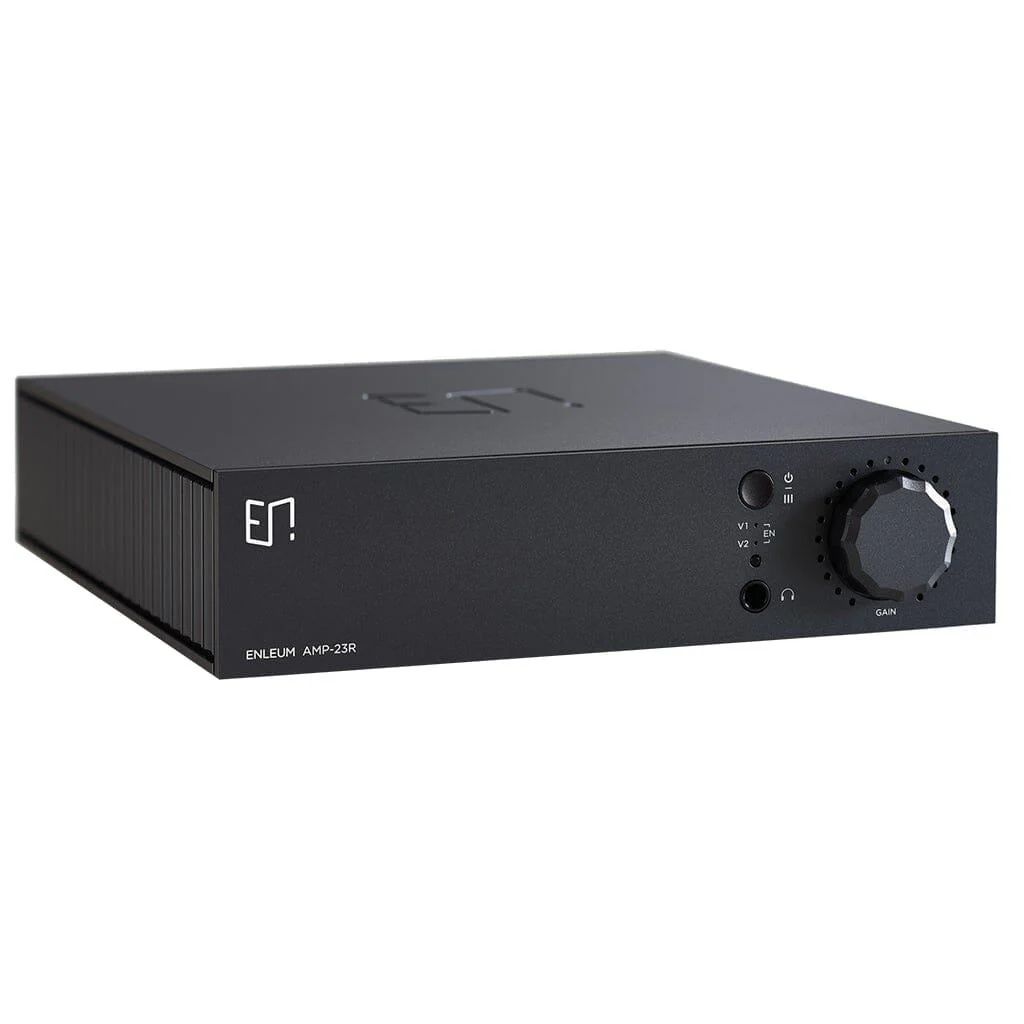 Enleum Amp-23r Desktop Headphone & Speaker Amplifier - Open Box - Image 4