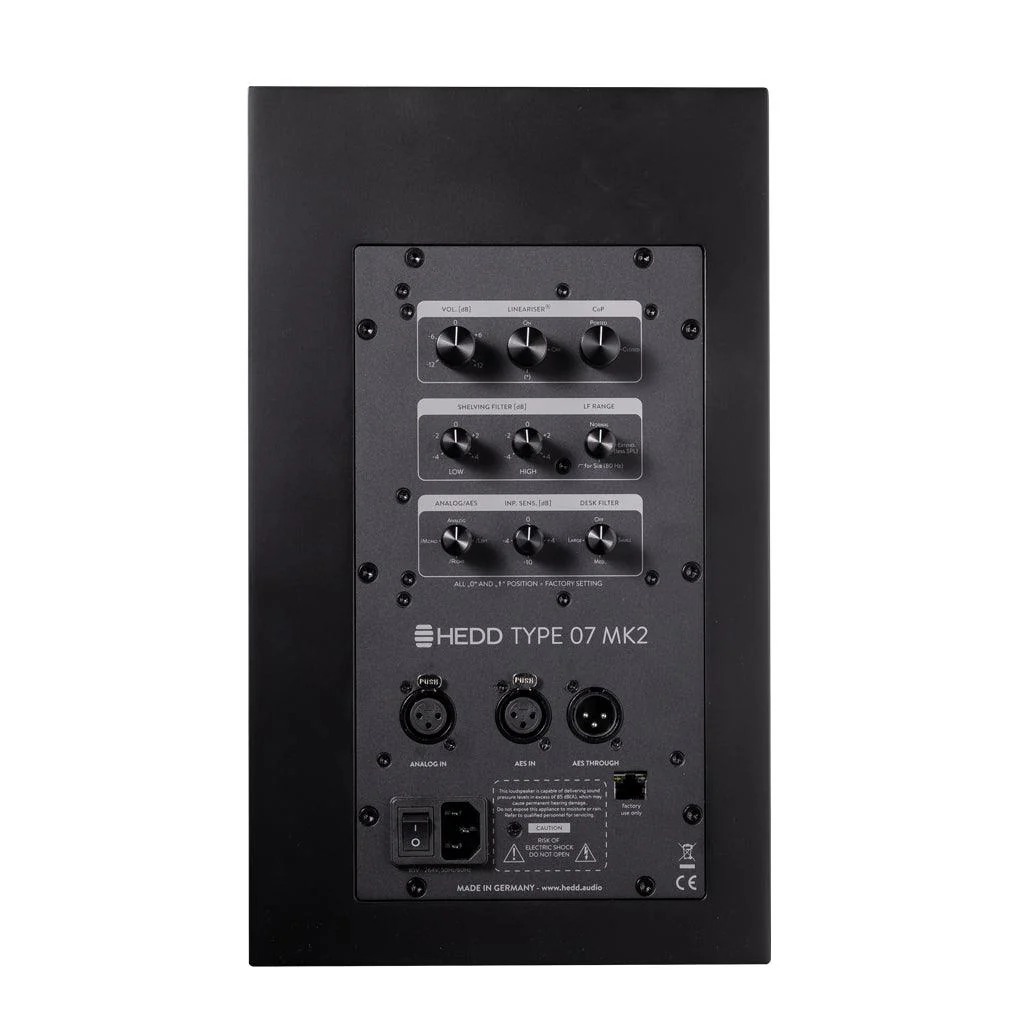 HEDD Audio TYPE 07 MK2 Series Nearfield Studio Monitor (Single) - Open Box - Image 3