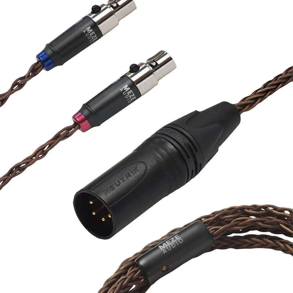 Meze Audio Copper PCUHD 4-Pin Mini-XLR Replacement Cable - Image 4