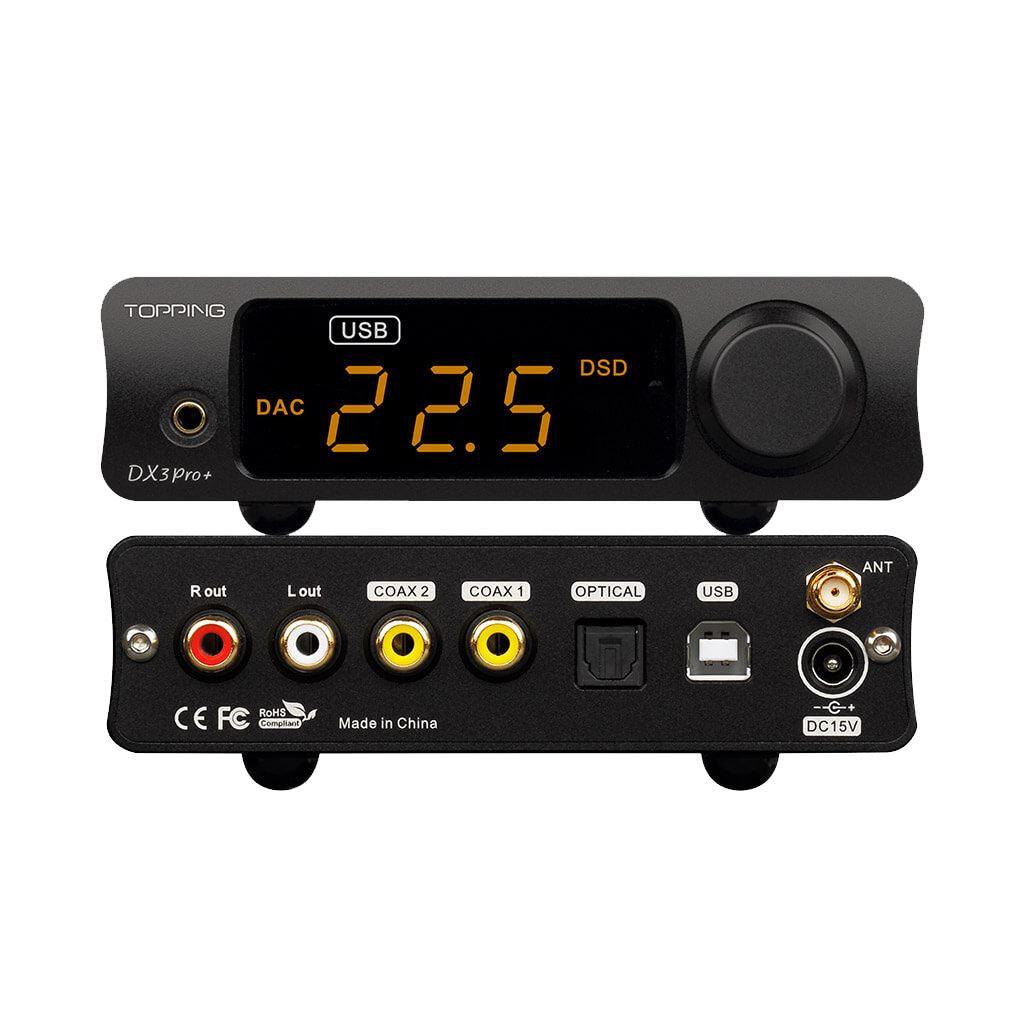 Topping DX3 Pro+ Desktop DAC & Headphone Amplifier - Image 2